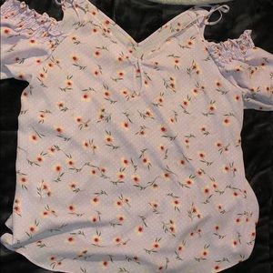 *BRAND NEW* lilac flower dress top